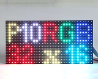 Superventas P10 Panel impermeable a todo Color al aire libre 320*160mm Módulo de pantalla Led Pantalla Led Rolling Banner