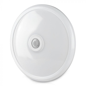 V-TAC VT-13 12W moderna plafoniera a LED Design circolare sensore di movimento a infrarossi per casa ufficio camera da letto soggiorno colore 6000K - Product Image 3
