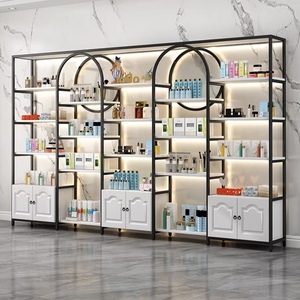 Étagère de présentation haut de gamme pour produits de beauté en centre commercial, gondole cosmétique, étagère de magasin de cosmétiques - Product Image 5