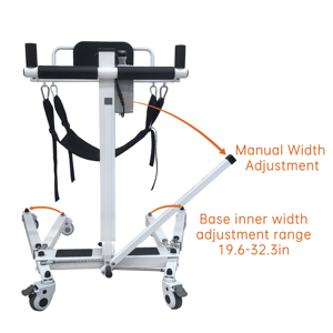 QINGXIAO XFL-QX-YW07 Class I Caregiver-assist Electric Transfer Chair with Adjustable Features for Rehabilitation - Product Image 5