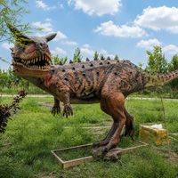 Costume de dinosaure robotique réaliste grandeur nature pour Halloween, design léger pour une utilisation en intérieur/extérieur, écoles, parcs d'attractions