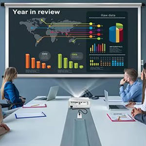 Projecteur à courte portée 4000 Ansi Lumens <span class=keywords><strong>Optoma</strong></span> EH412ST, projecteur vidéo 3D à haute luminosité 1080P pour réunion d'éducation de bureau - Product Image 4