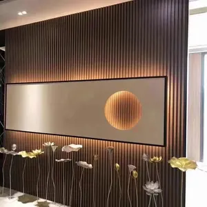 Hot Selling Goedkope Prijs Hoge Kwaliteit Interieur Wpc Gecanneleerd Paneel Indoor Decoratie Hout Gevelbeplating Pvc Wandbekleding