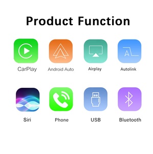 Cho Landrover phạm vi Rover Bosch hệ thống 8 "Màn hình nâng cấp Carplay không dây adapter giao diện Android Auto Car chơi hộp - Product Image 3