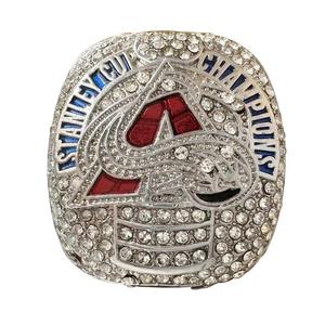 Anillos Oficiales de la Copa Stanley de la NHL <span class=keywords><strong>2022</strong></span>, Anillo de Campeón Personalizado de los Avalanche, Accesorios Deportivos Modernos y a la Moda para Hombre - Product Image 3