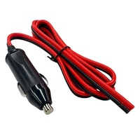 Câble d'alimentation allume-cigare pour voiture, rallonge pour appareils embarqués avec lumière 12V/24V, modèle 0.35M123 Chine