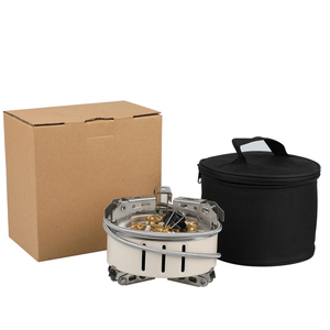 Poêle split <span class=keywords><strong>portable</strong></span> en acier inoxydable Brûleur à allumage piézo autre Équipement de <span class=keywords><strong>camping</strong></span> Coupe-vent Furious fire Copper five head poêle - Product Image 6