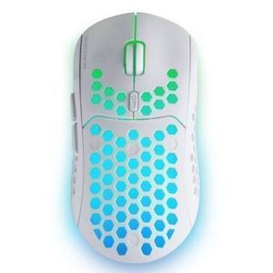 Souris de jeu sans fil, batterie rechargeable, jusqu'à 32 dpi, couleur blanche ; idéale pour les jeux, la navigation et le travail. - Product Image 1