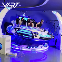 VART UFO 5 sièges chaise de jeu de réalité virtuelle multijoueur Vr 360 cinéma 9D simulateur de vol Vr Station Vr Machine de jeu
