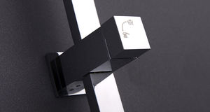 YSW Kit Body a parete con rubinetto bagno nascosto dispositivo pioggia e doccia a mano Set De Ducha in ottone 5 colori ceramica moderna - Product Image 3