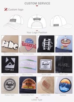 Gorras Estructuradas Azules con Logotipo Bordado Personalizado, Gorra de Béisbol de Dos Tonos con Visera Corta, Estilo Occidental, 5 Paneles, Ajustables, con Hebilla de Nailon