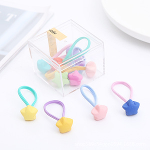 Fanyue Cute Girls' Hair Band Kids Hair Band <strong>Baby</strong> Hair Band Cheap <strong>Heart</strong> Bear Flower 10pcs One Box Scrunchies Elastic <strong>Headband</strong> - Product Image 6