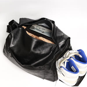 Large Office Unisex Fall Winter Casual Custom Tote Designer Retro Personality Luxury Purses and Handbags Black Shoulder <strong>Bag</strong> - Product Image 4