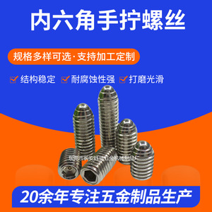 304 Stainless Steel Ball Plunger Screw M16 Metric Socket Head Standard Part - Product Image 5