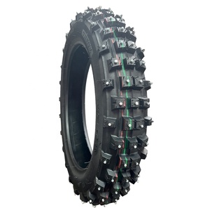 Fabricación de China superventas 80/100-12 neumático <span class=keywords><strong>con</strong></span> tacos de <span class=keywords><strong>hielo</strong></span> neumático <span class=keywords><strong>con</strong></span> tachuelas todoterreno - Product Image 2