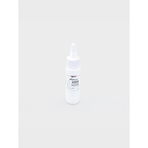 Colore vivo 60ml Set di vernice acrilica bianca permanente per arte fai da te pittura di carta per vetro e tela - Product Image 1