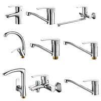 Robinet de cuisine moderne et contemporain en laiton poli pour hôtel, mitigeur flexible monotrou à jet aéré, avec cartouche céramique