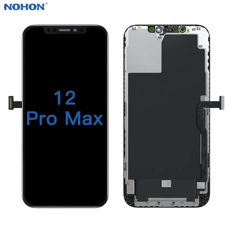 NOHON original 100% tested screen for apple iphone 12 pro max 12pro promax lcd incell screen display + tool