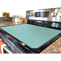 Tapis de protection pour plaque de cuisson en silicone CWM, résistant à la chaleur, imperméable, anti-huile, pour comptoir de cuisine CWM-021