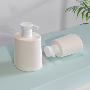 Botella de plástico desinfectante de manos cosméticos personalizados para el hogar botella de champú limpiador Facial blanco botella de bomba de loción - Product Image 3