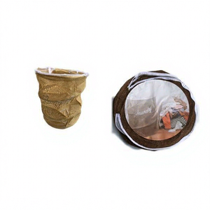 Grandi Sacchi Portabiancheria Pieghevoli in Tessuto Eco-Friendly Minimalisti Premium per un'Efficiente Organizzazione e Conservazione degli Indumenti - Product Image 1
