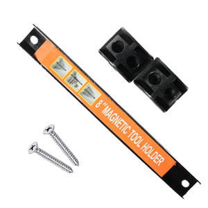 ชั้นวางเครื่องมือแม่เหล็กเหล็กกล้าแข็งแรง ทนทาน สำหรับจัดเก็บมีดแบบยาวและแคบ เหมาะสำหรับห้องครัวและอุปกรณ์ฮาร์ดแวร์ - Product Image 2