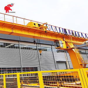 Цена по прейскуранту завода, 10 тонн, 16 тонн, 20 тонн, тип, однолучевая электрическая лебедка, тележка, передвижной козловой кран для подъема материалов - Product Image 5