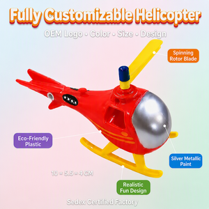 Jouet sensoriel fidget jouets enfants en plastique nouvel ensemble de jeu promotion mini hélicoptère avion à ré<span class=keywords><strong>action</strong></span> modèle personnalisé faire semblant de jouer à des jeux - Product Image 2