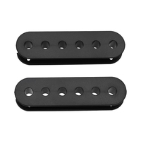 Wholesale Custom Black Humbucker Guitar Pickup Bobbin White Cream PC Material Stringed Instruments Parts & Accessories