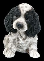 Figurine Cocker épagneul pour chiot, Statue Cocker épagneul, sculpture de chien personnalisée