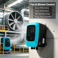 Variateur de fréquence étanche IP66 VSD VFD3PH380V0.75-11KW à contrôle vectoriel sans capteur avec RS485CAN pour pompe, ventilateur, moteur de convoyeur