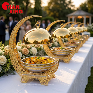 TIANXING - Recipiente para Calentar Comida Colgante de 8 Cuartos (8L), Calentador de Buffet para Eventos, Fiestas, Hoteles y Servicios de Catering - Product Image 1