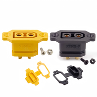 Adaptateur de batterie au lithium en cuivre XT90E-F, prise de charge avec base de fixation, connecteurs XT90E-F à courant élevé pour véhicules électriques