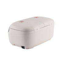 MeiShengFa OEM 800W 2L + 2L double casseroles cuiseur multi-usages cuiseur à riz électrique