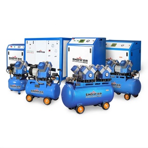 Compresseur d'air à piston sans huile silencieux et portable de 50 litres pour la peinture - Product Image 4