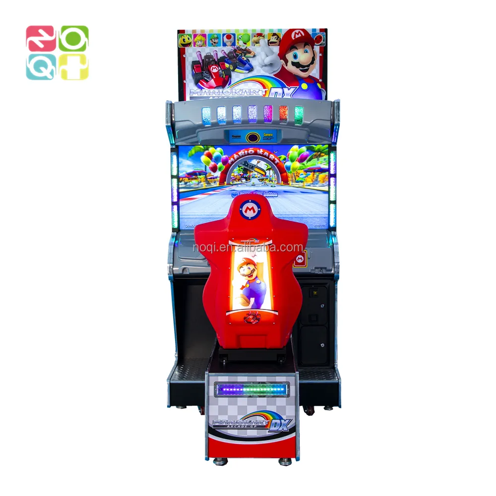Buon prezzo simulatore di corse arcade kart DX Video macchina da gioco a gettoni per auto da corsa con LCD da 42 pollici