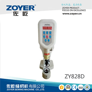 Máquina de coser botones eléctrica Zoyer 828D de 5.5 Kw y 220 V semiautomática para botones redondos de plástico para prendas de vestir - Product Image 4