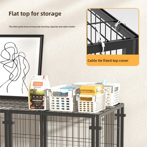 Gabbia per Animali Domestici Pieghevole di Lusso in Rete Metallica Traspirante per Gatti, Cani e Conigli, Vendita Diretta dal Produttore - Product Image 5