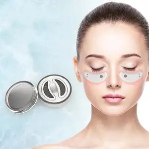 Home Use Electric Sonic Eye Vibration Massager Red Light Eye Massager With Heat Compression For Dark Circles Puffiness