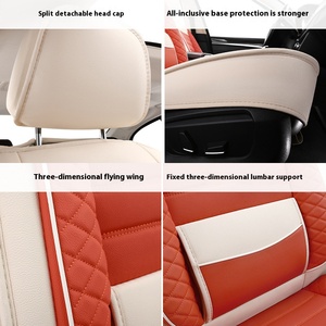 <span class=keywords><strong>Coprisedili</strong></span> Auto Universali Completi in Pelle Traspirante, Confortevole e Antigraffio per Toyota - Product Image 3