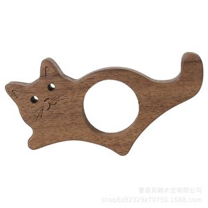 Clip de livre en bois pour chat et chien, 7.3x4.3x1.3cm, presse-livre portable réutilisable pour la lecture - Product Image 2