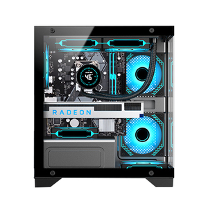 <strong>Mini</strong> Itx Micro ATX Case Gaming PC Cases China OEM Custom Glasses Cabinet Factory PC Gaming <strong>Casing</strong> Desktop Player <strong>Computer</strong> Case - Product Image 1