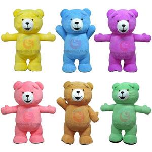 Haute qualité taille 2m 2.6m 3m personnalisé couleur rose gonflable ours polaire Panda mascotte Costume <span class=keywords><strong>Cosplay</strong></span> adulte Costume à vendre - Product Image 4
