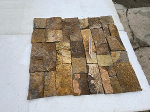 Màu Vàng Tự Nhiên <span class=keywords><strong>Granite</strong></span> Lỏng Tường Ốp Chia <span class=keywords><strong>Granite</strong></span> Khối - Product Image 4