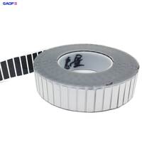 Autocollant adhésif brillant pour vulcanisation pneu code à barres matériau PET pour usage industriel chimique étiquette de pneu en caoutchouc