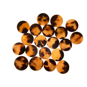 Botones de Cuerno de Búfalo Naturales de Alta Calidad, Redondos y Planos, Lavables, con Lentejuelas Reales, para Prendas, Camisas, Trajes, Exportados por Falak World - Product Image 1