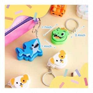 Educational Alphabet Keyboard Fidget Keychain Toy for Kids Learning English <b>Letters</b> Stress Relief Clicking Sound Lightweight - Product Image 4