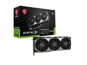 การ์ดจอ GeForce RTX 4070 Ti SUPER 16G VENTUS 3X OC พร้อมหน่วยความจำ GDDR6X 256 บิต สำหรับเล่นเกม GeForce RTX 4070 Ti SUPER 16G VENTUS 3X OC - Product Image 3