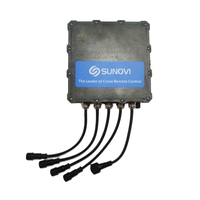Kit de télécommande pour grue de camion hydraulique 24v SUNOVI, fabrication directe, signal super puissant, longue durée de vie de la batterie, interrupteur moteur
