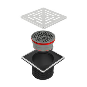 <span class=keywords><strong>Drain</strong></span> de douche carré anti-odeur avec couvercle amovible Point de grille <span class=keywords><strong>Drain</strong></span> de sol en acier inoxydable - Product Image 3